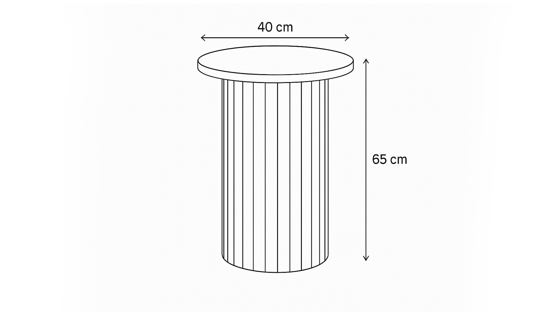 Table d'appoint Dexter