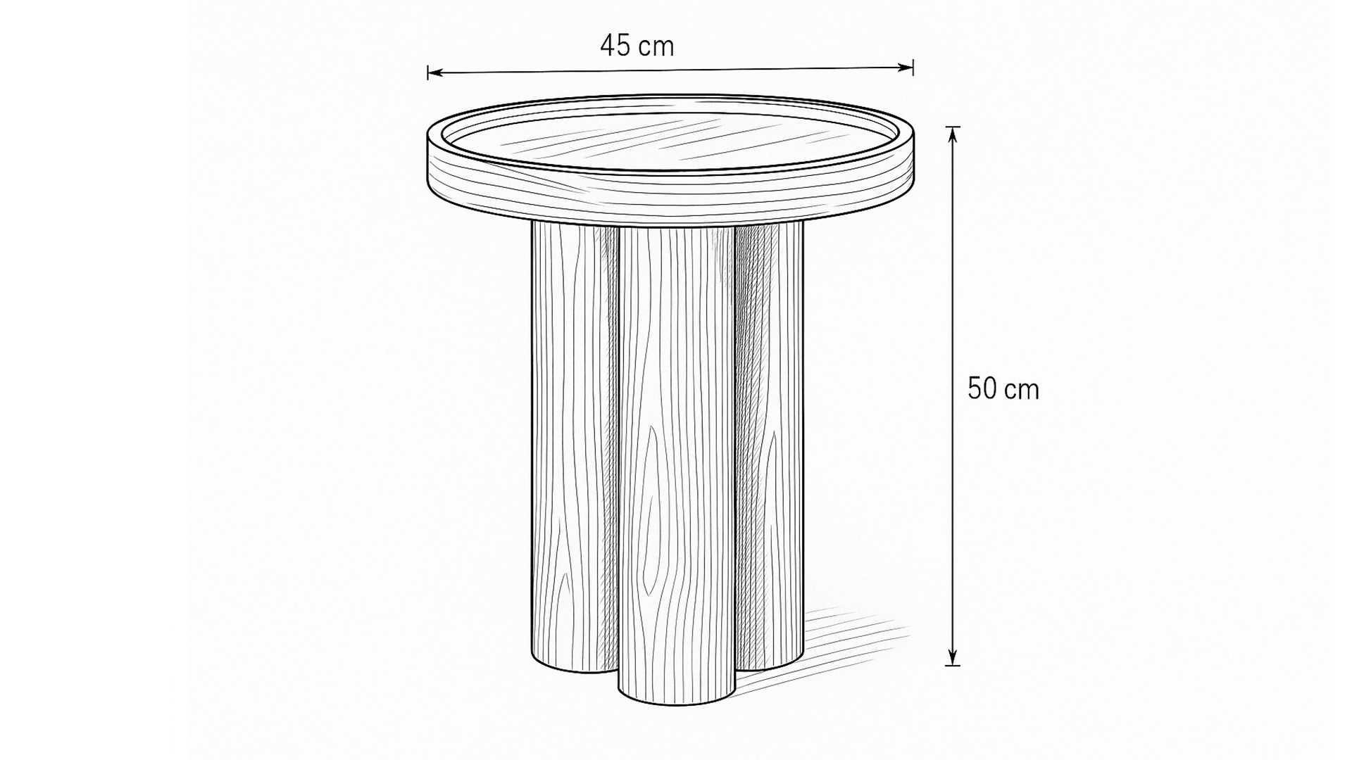Table d'appoint Farah