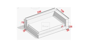 Lit Enfant Junior 90*200 + Rangement (Disponible à Casablanca)