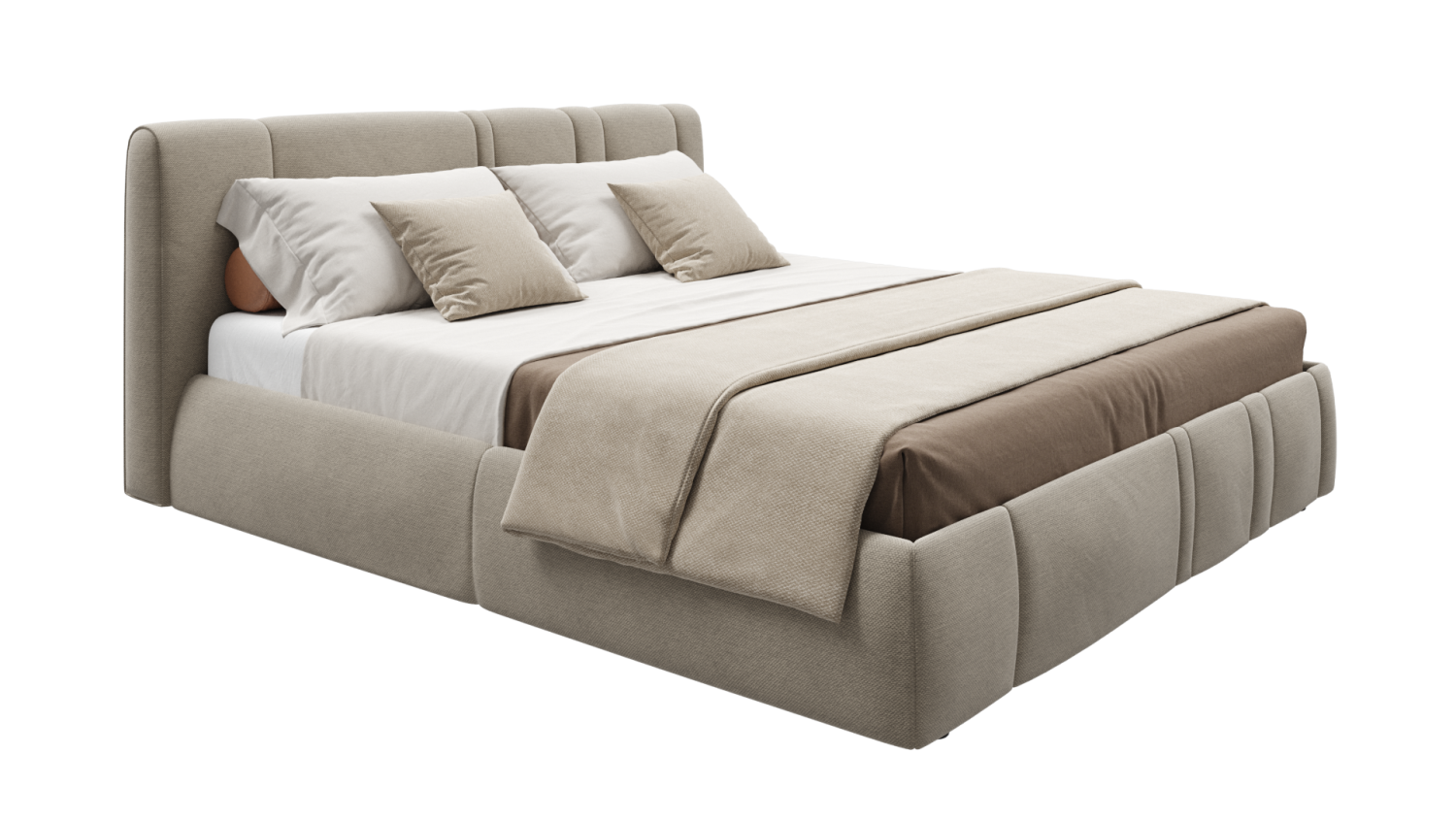 Lit Nirvana 200*200 + Double Rangement (Disponible à Casablanca)