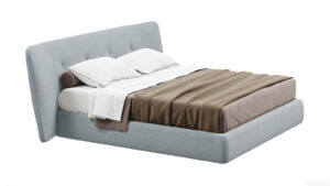 Lit Rever Simple Rangement Toile 160/200 (Réf w-5) (Casa)