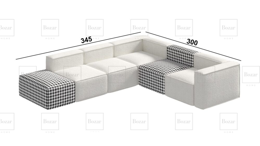 Salon Miami 345*300 (Disponible au Showroom) – Image 2