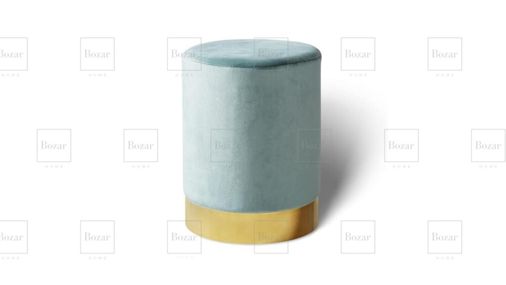 Tabouret Ottoman Bleu clair