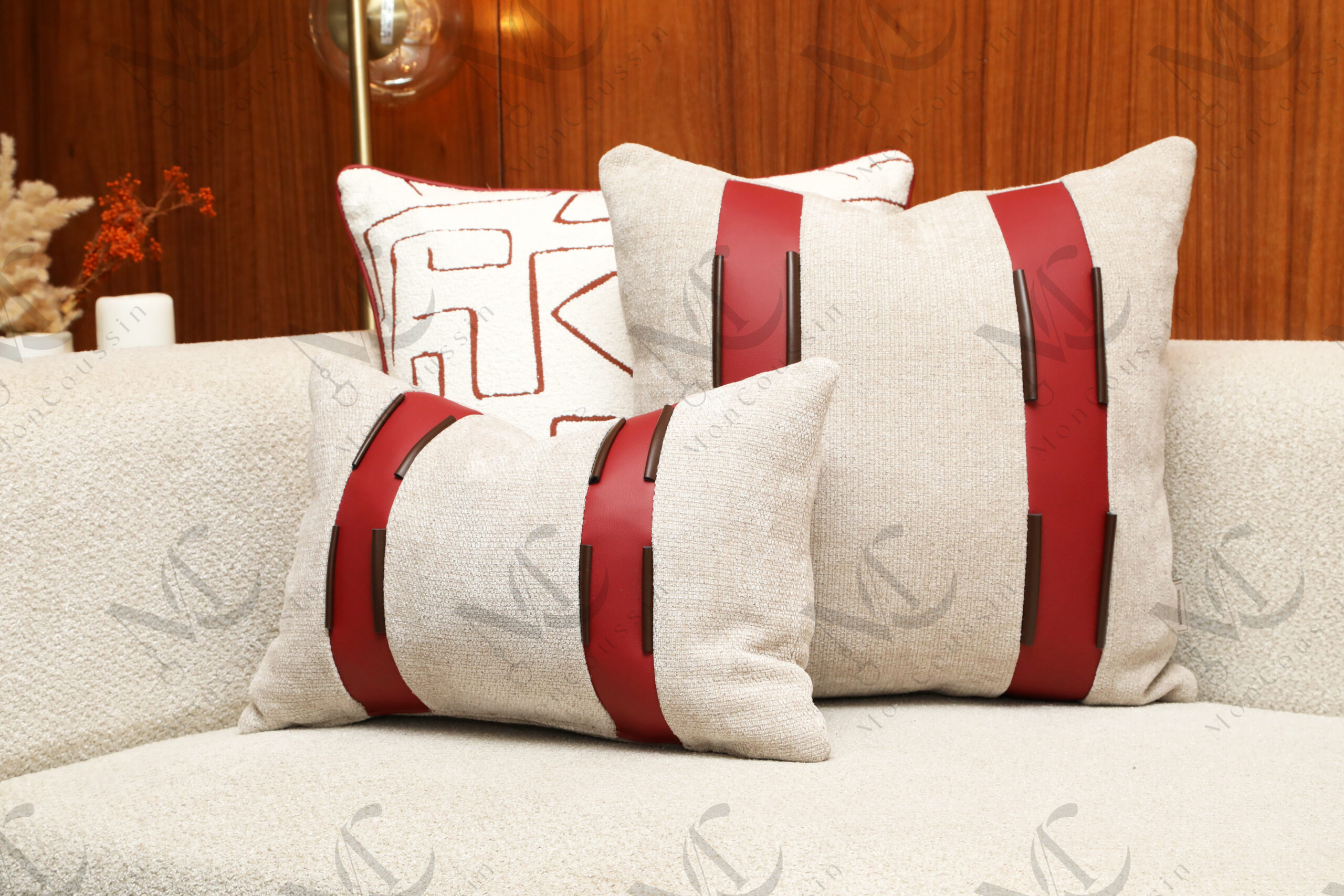 " Chaleur D'hiver " – Composition 2-6 (10 coussins) – Image 2