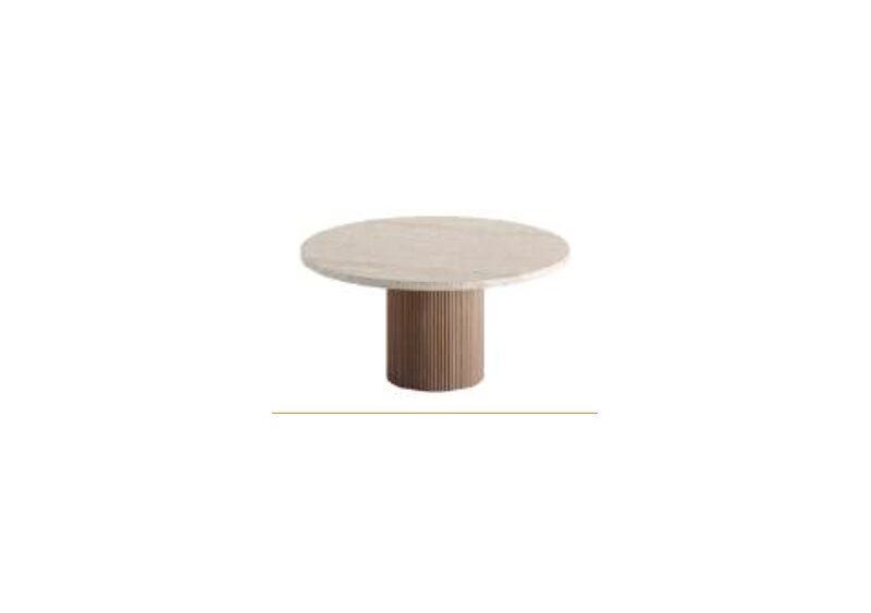 Table à manger ronde Pack Luxury 01