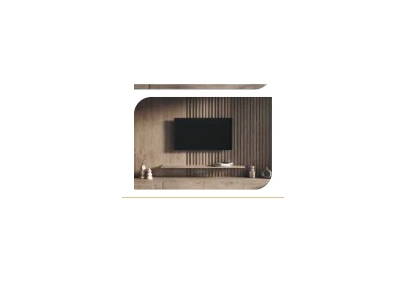 Meuble TV avec habillage Pack Luxury 05