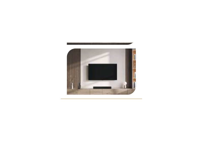 Meuble TV avec habillage Pack Luxury 06